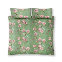 Paloma Home Vintage Chinoiserie Jade Duvet Cover Sets and Coordinates